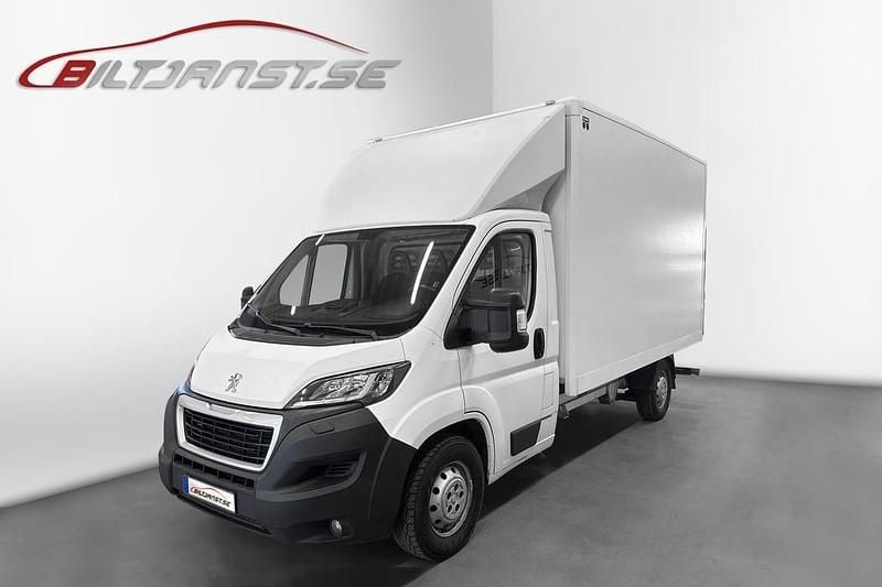 Vit Begagnad 2019 Peugeot Boxer Van | 189 750 kr (Lite dyr) - Bild 1/4