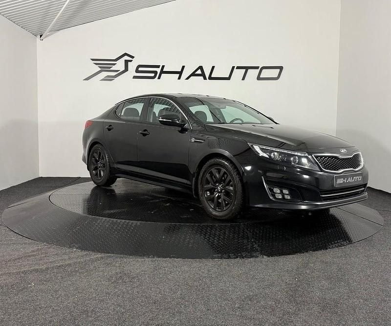 Begagnad Kia Optima 136 HK (100 kW) 2015 Svart Sedan