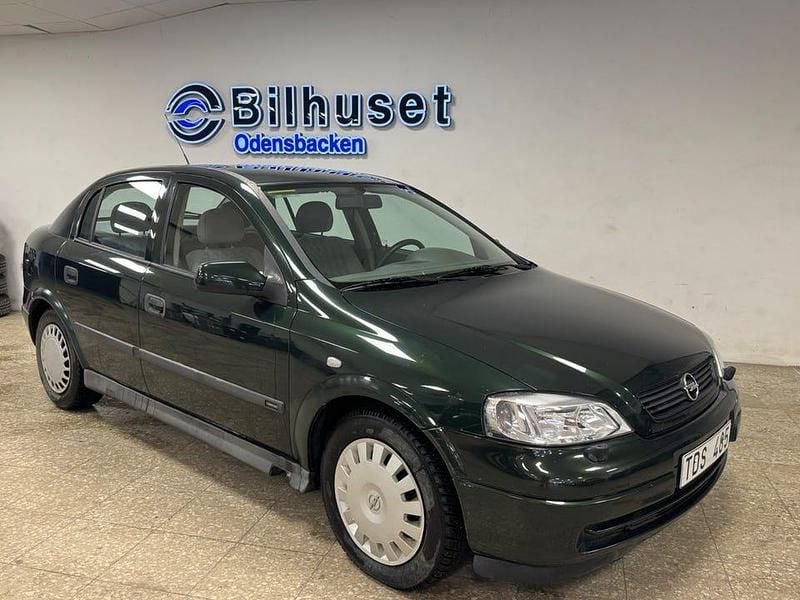 Grön Begagnad 2002 Opel Astra | 29 500 kr (Marknadspris) - Bild 1/4
