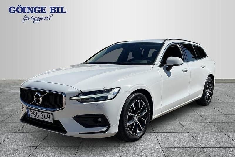 Vit Begagnad 2021 Volvo V60 Pro Kombi | 299 000 kr (Superpris) - Bild 1/2
