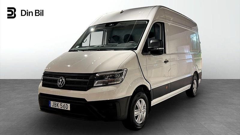 Vit (candyvit) Ny 2025 VW Crafter Van | 658 950 kr (Marknadspris) - Bild 1/4
