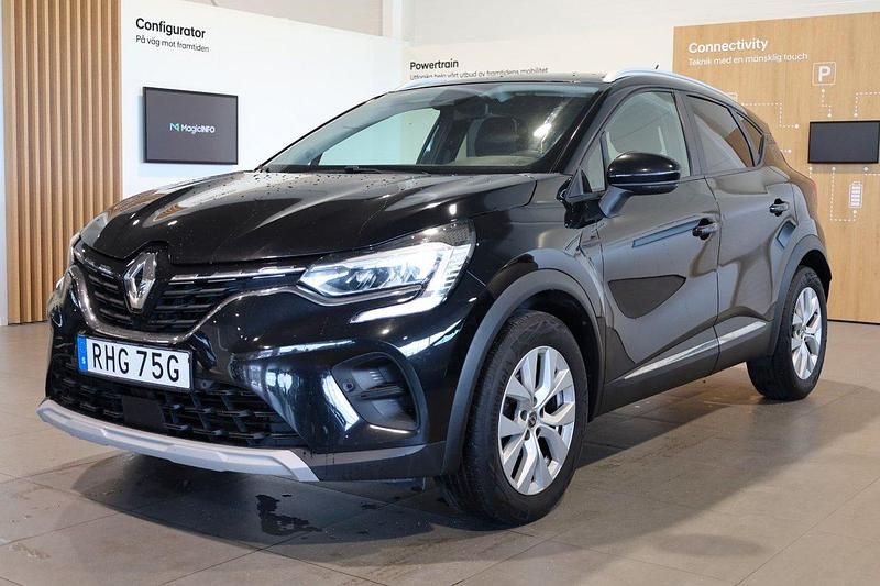 Svart Begagnad 2019 Renault Captur Zen SUV | 179 800 kr (Marknadspris) - Bild 1/3