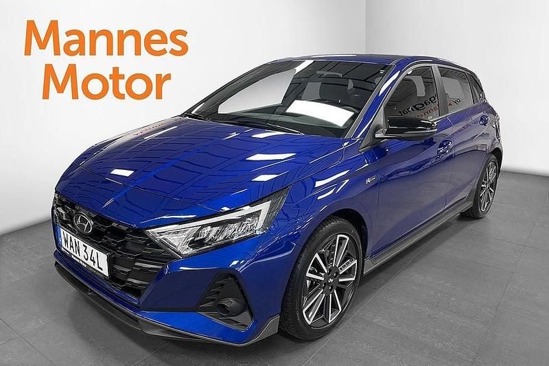 Begagnad Hyundai i20 N Line 120 HK (88 kW) 2023 Blå Halvkombi