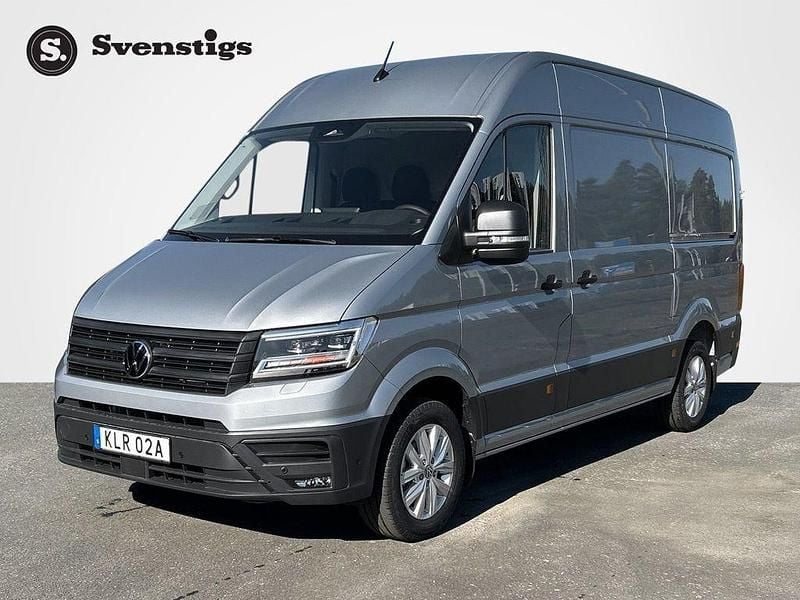 Silver (oyster silver metallic) Ny 2025 VW Crafter Van | 593 750 kr (Superpris) - Bild 1/4