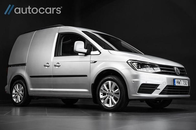 Silver Begagnad 2016 VW Caddy Minibuss | 129 000 kr (Dyr) - Bild 1/4