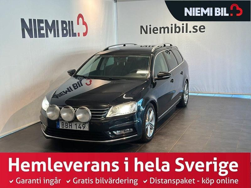 Svart Begagnad 2013 VW Passat S Kombi | 109 900 kr (Lite dyr) - Bild 1/3