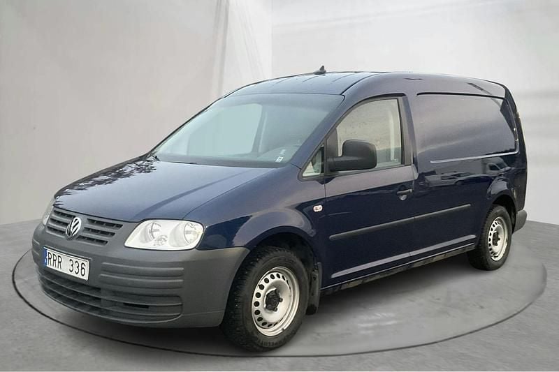 Mörkblå Begagnad 2009 VW Caddy Maxi Minibuss | 40 000 kr (Superpris) - Bild 1/4