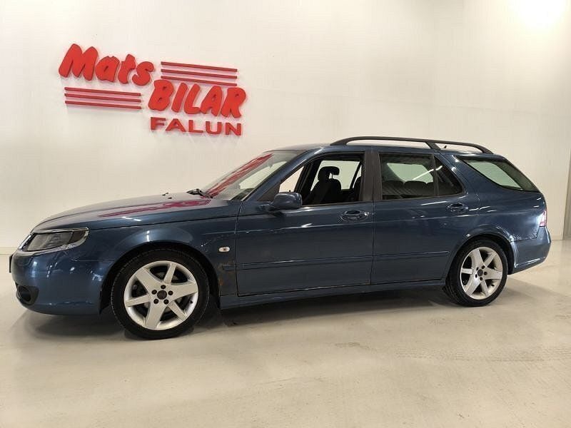Blå Begagnad 2005 Saab 9-5 Linear Kombi | 14 000 kr (Marknadspris) - Bild 1/4