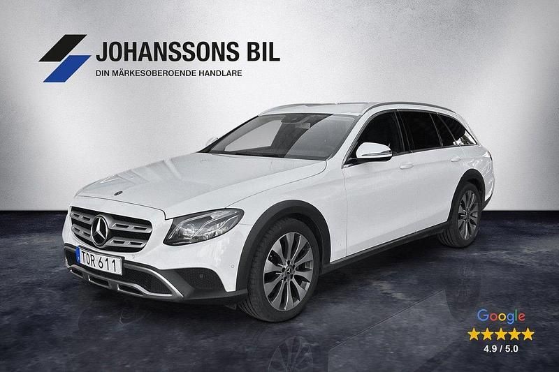 Vit Begagnad 2017 Mercedes E220 Kombi | 299 900 kr (Marknadspris) - Bild 1/4