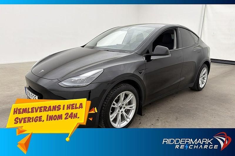 Svart Begagnad 2022 Tesla Model Y Long Range AWD SUV | 348 800 kr (Lite dyr) - Bild 1/3