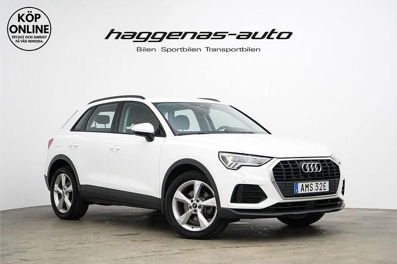 Vit Begagnad 2022 Audi Q3 Sportback Proline SUV | 319 000 kr (Bra pris) - Bild 1/4