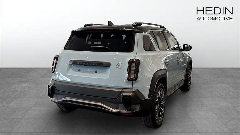 Ny Renault R4 Iconic 150 HK (110 kW) 2025 Blå Halvkombi