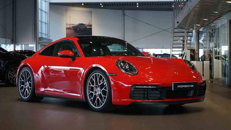 Röd Begagnad 2020 Porsche 911 Carrera 4S Sportkupé | 1 349 000 kr - Bild 1/1
