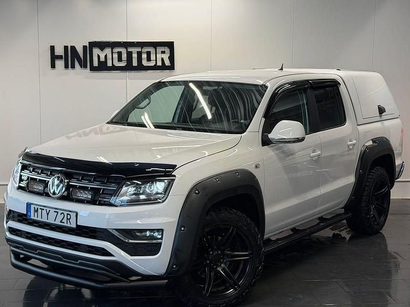 Vit Begagnad 2020 VW Amarok Highline Pickup | 469 900 kr (Dyr) - Bild 1/4