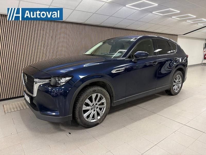 Blå Begagnad 2022 Mazda CX-60 Exclusive-Line SUV | 329 700 kr (Lite dyr) - Bild 1/4