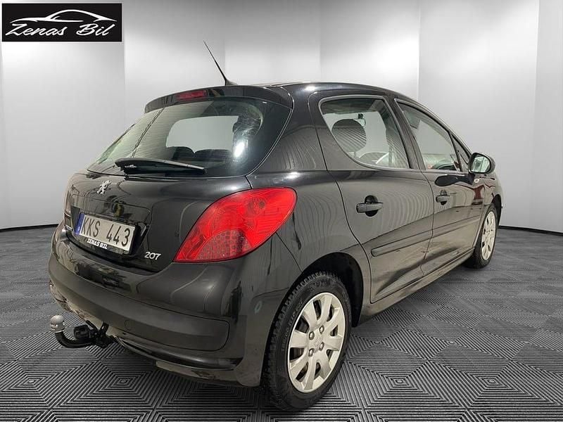 Begagnad Peugeot 207 88 HK (64 kW) 2007 Svart Halvkombi