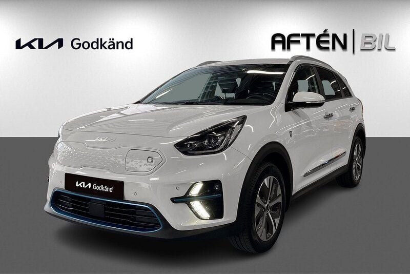 Vit Begagnad 2022 Kia e-Niro Advance SUV | 286 000 kr (Marknadspris) - Bild 1/4