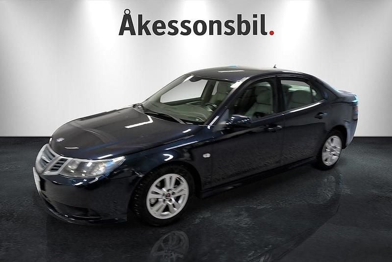 Blå Begagnad 2008 Saab 9-3 Vector Sedan | 59 000 kr (Marknadspris) - Bild 1/4