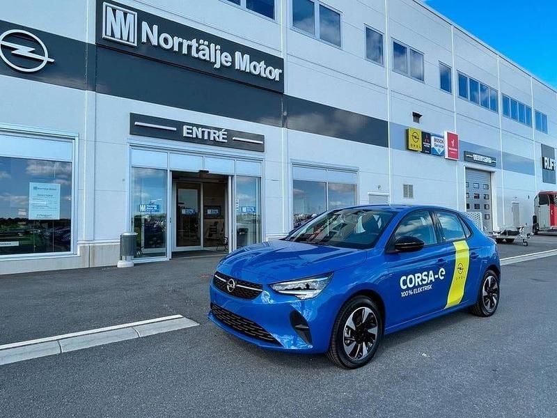 Blå Begagnad 2022 Opel Corsa-e Design Edition Halvkombi | 349 900 kr - Bild 1/4