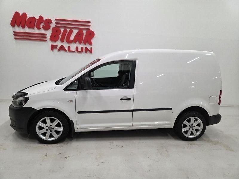 Begagnad VW Caddy 75 HK (55 kW) 2012 Vit Minibuss