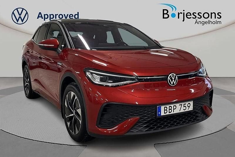 Mörkröd Begagnad 2022 VW ID.5 Pro Performance SUV | 379 000 kr (Dyr) - Bild 1/4