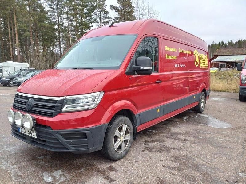 Röd Begagnad 2017 VW Crafter Van | 185 000 kr (Lite dyr) - Bild 1/4