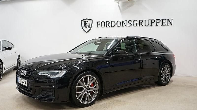 Begagnad Audi A6 S-Line 367 HK (269 kW) 2021 Svart Kombi