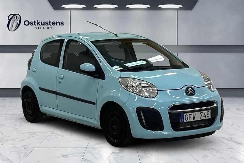 Begagnad Citroën C1 68 HK (50 kW) 2013 Blå Halvkombi