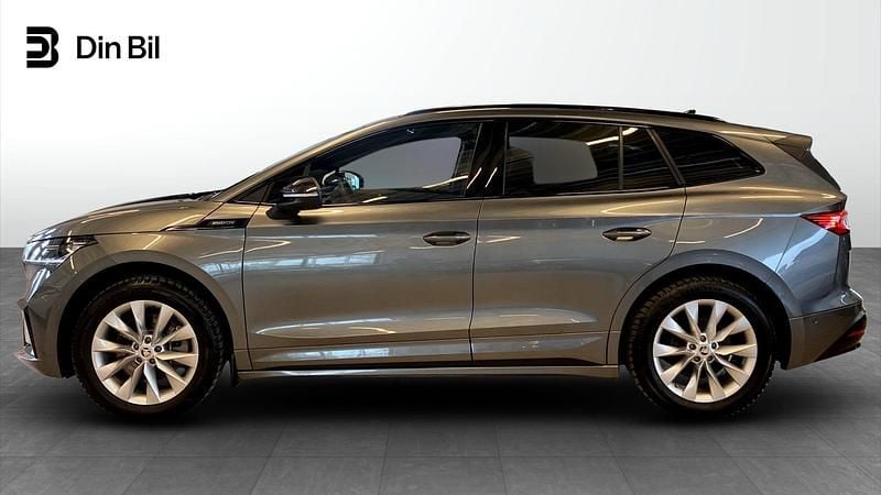 Begagnad Skoda Enyaq iV SportLine 210 kW (286 HK) 2024 Grå SUV