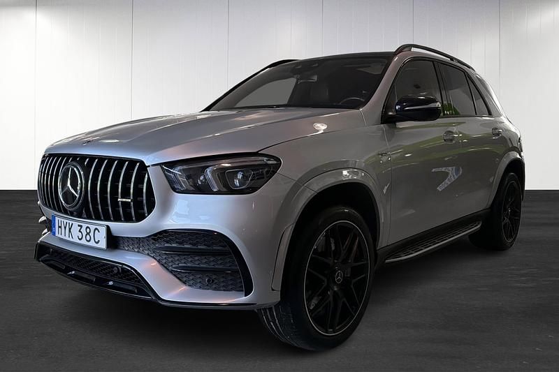 Begagnad Mercedes GLE53 AMG AMG 435 HK (319 kW) 2021 Silver SUV