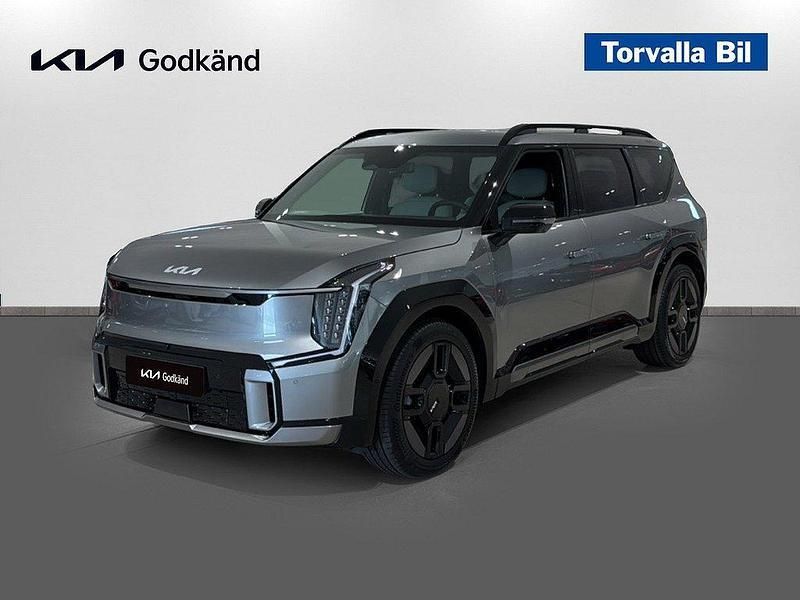 Grå Begagnad 2024 Kia EV9 3 SUV | 819 900 kr (Marknadspris) - Bild 1/4