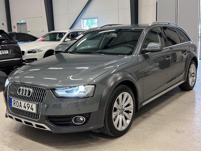 Grå Begagnad 2014 Audi A4 Allroad Kombi | 164 700 kr (Lite dyr) - Bild 1/4