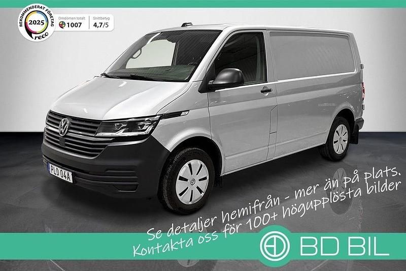 Silvermetallic Begagnad 2022 VW T6.1 Van | 269 900 kr (Superpris) - Bild 1/3