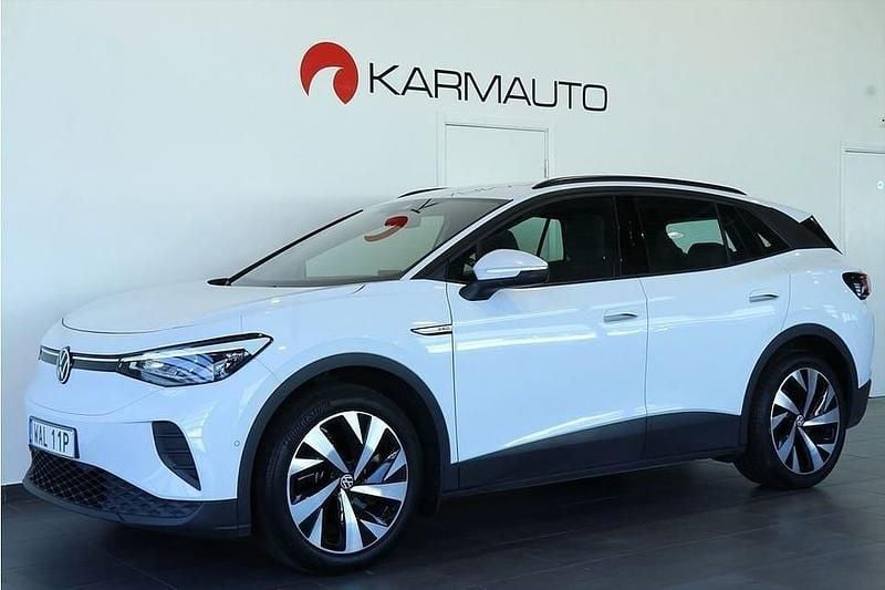 Vit Begagnad 2023 VW ID.4 Pro Performance SUV | 299 800 kr (Bra pris) - Bild 1/4