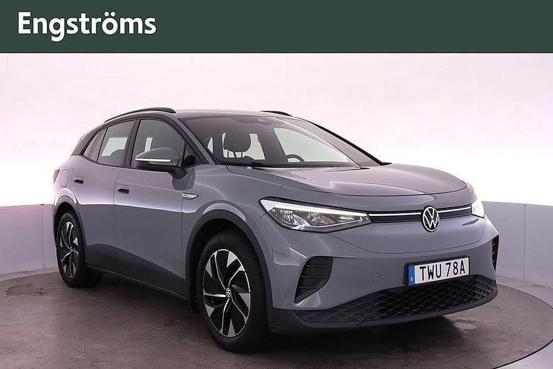 Grå (moonstone grey) Begagnad 2022 VW ID.4 Pro Performance SUV | 289 000 kr (Marknadspris) - Bild 1/4