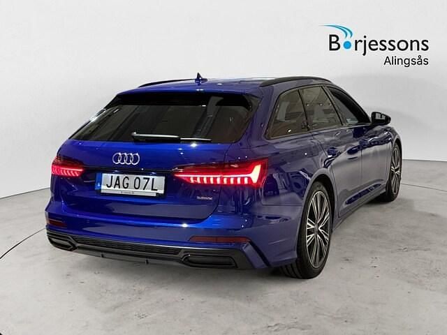 Begagnad Audi A6 S-Line 371 HK (272 kW) 2023 Blå Kombi