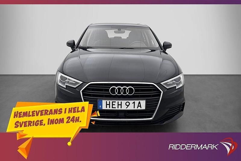 Begagnad Audi A3 150 HK (110 kW) 2019 Svart Sedan