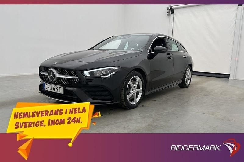 Begagnad Mercedes CLA220 Shooting Brake AMG 190 HK (139 kW) 2019 Svart Kombi
