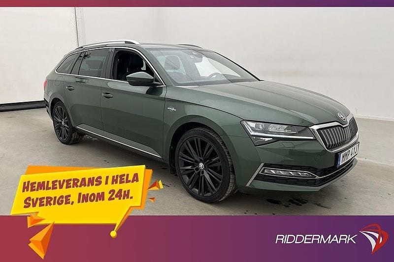 Begagnad Skoda Superb LAURIN & KLEMENT 218 HK (160 kW) 2020 Grön Kombi