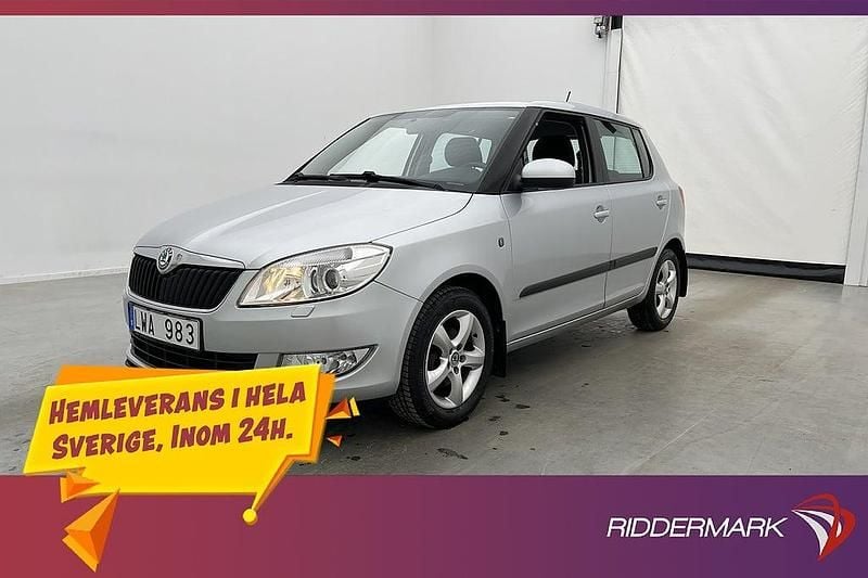 Silver Begagnad 2012 Skoda Fabia Elegance Halvkombi | 79 800 kr (Dyr) - Bild 1/3