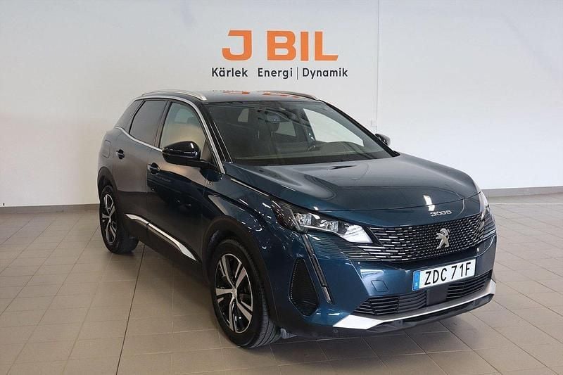 Blå Begagnad 2024 Peugeot 3008 GTi SUV | 279 900 kr (Marknadspris) - Bild 1/4