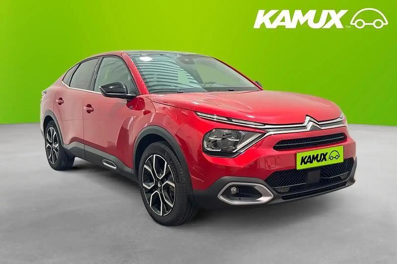 Röd Begagnad 2022 Citroën e-C4 Sedan | 239 700 kr (Lite dyr) - Bild 1/4