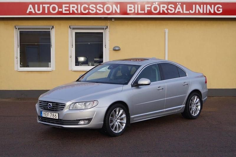 Begagnad Volvo S80 Standard 181 HK (133 kW) 2016 Silver Sedan