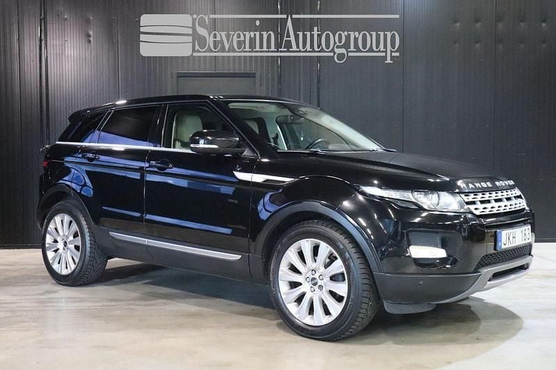 Svart Begagnad 2012 Land Rover Range Rover evoque Pure SUV | 149 000 kr (Marknadspris) - Bild 1/4