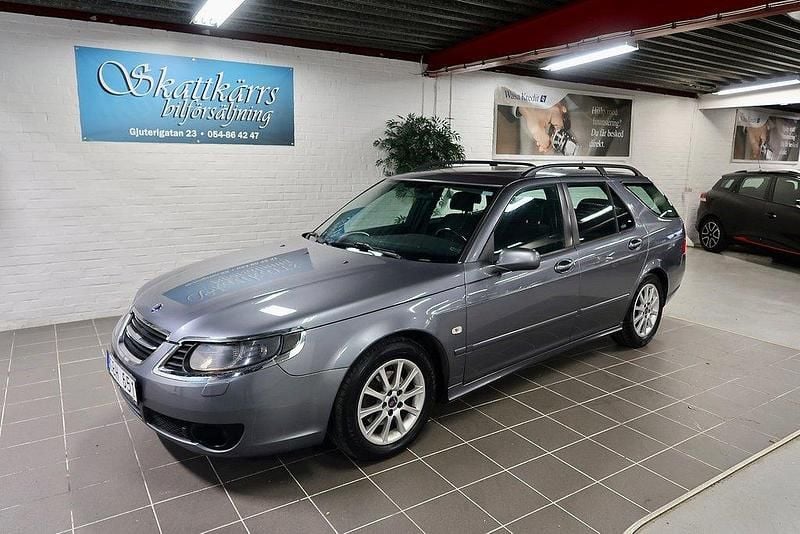 Ljusbrun Begagnad 2007 Saab 9-5 Linear Kombi | 34 000 kr (Marknadspris) - Bild 1/4