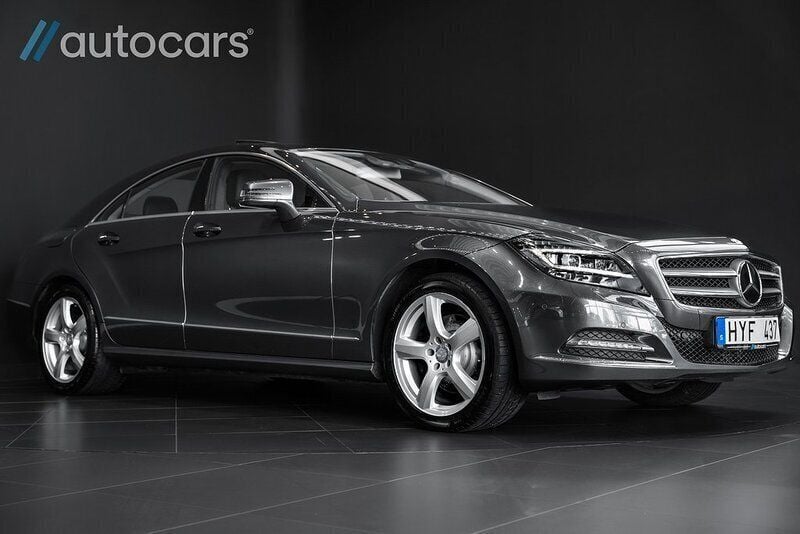 Mörkgrå Begagnad 2011 Mercedes CLS350 Sedan | 228 000 kr (Dyr) - Bild 1/4
