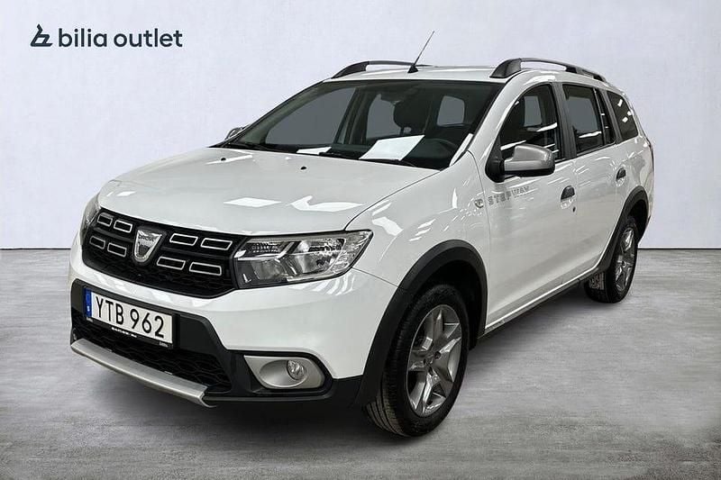 Vit Begagnad 2017 Dacia Logan MCV Stepway Kombi | 99 900 kr (Marknadspris) - Bild 1/3