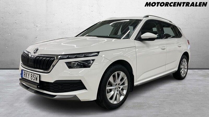 Vit Begagnad 2020 Skoda Kamiq Style SUV | 189 000 kr (Marknadspris) - Bild 1/2