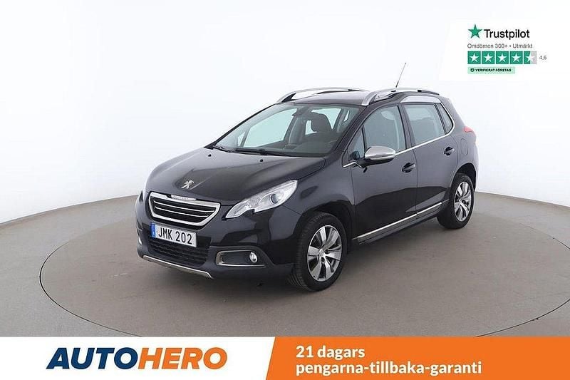 Svart Begagnad 2014 Peugeot 2008 SUV | 89 000 kr (Marknadspris) - Bild 1/4