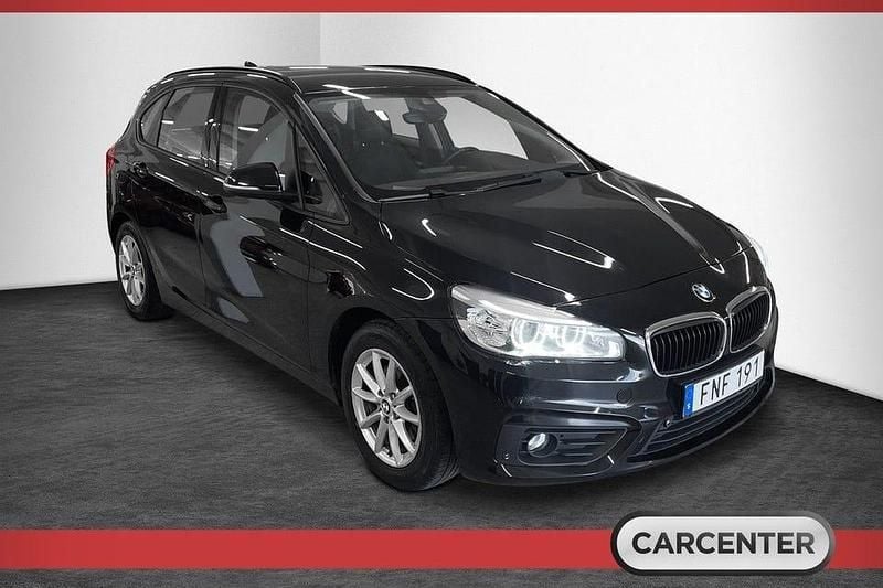 Begagnad BMW 216 Active Tourer Advantage 116 HK (85 kW) 2014 Svart Minibuss
